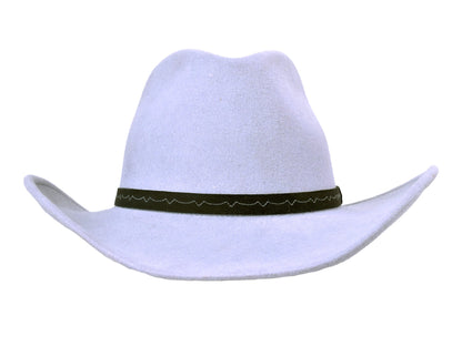 Wool Felt Hat Mustang Silverbelly