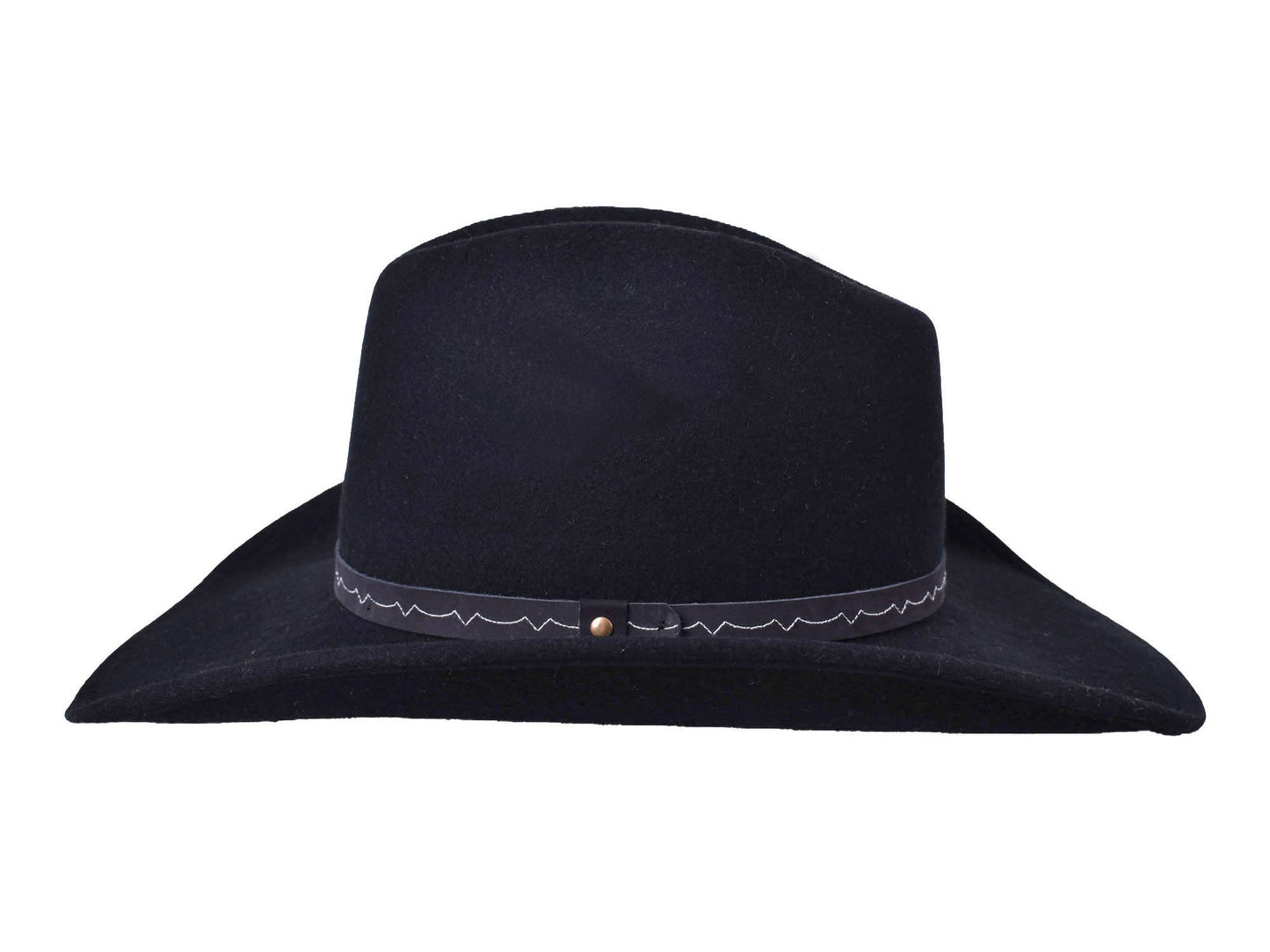 Wool Felt Hat Mustang Black