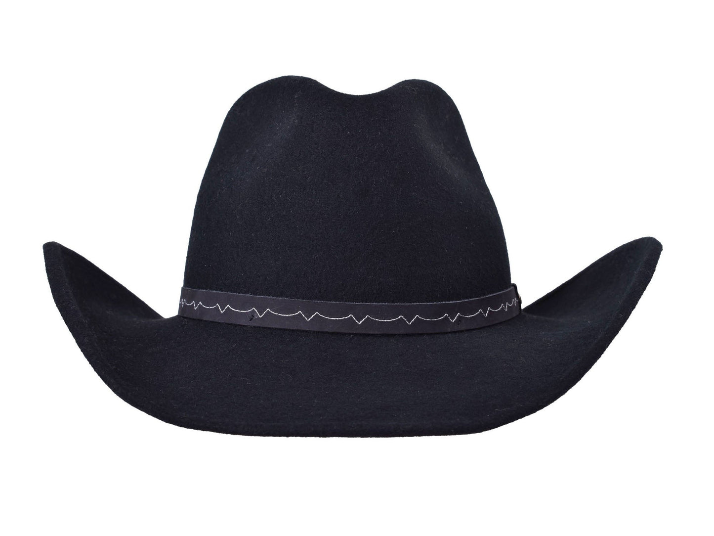 Wool Felt Hat Mustang Black