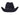 Wool Felt Hat Mustang Black