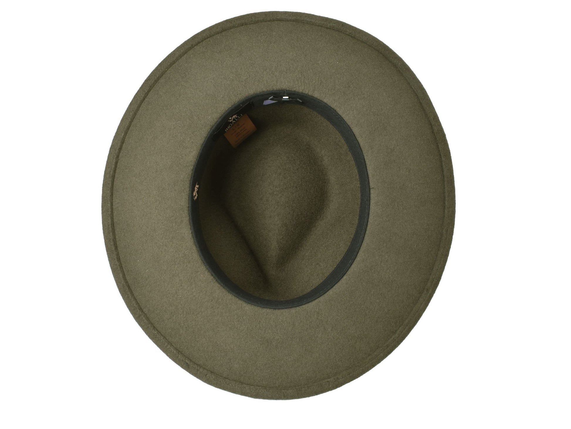 Wool felt hat rain Forest moss