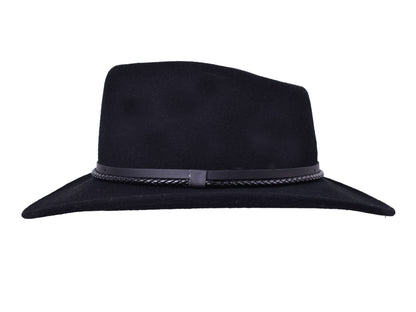 Wool Felt Hat Regal wide brim fedora classic style