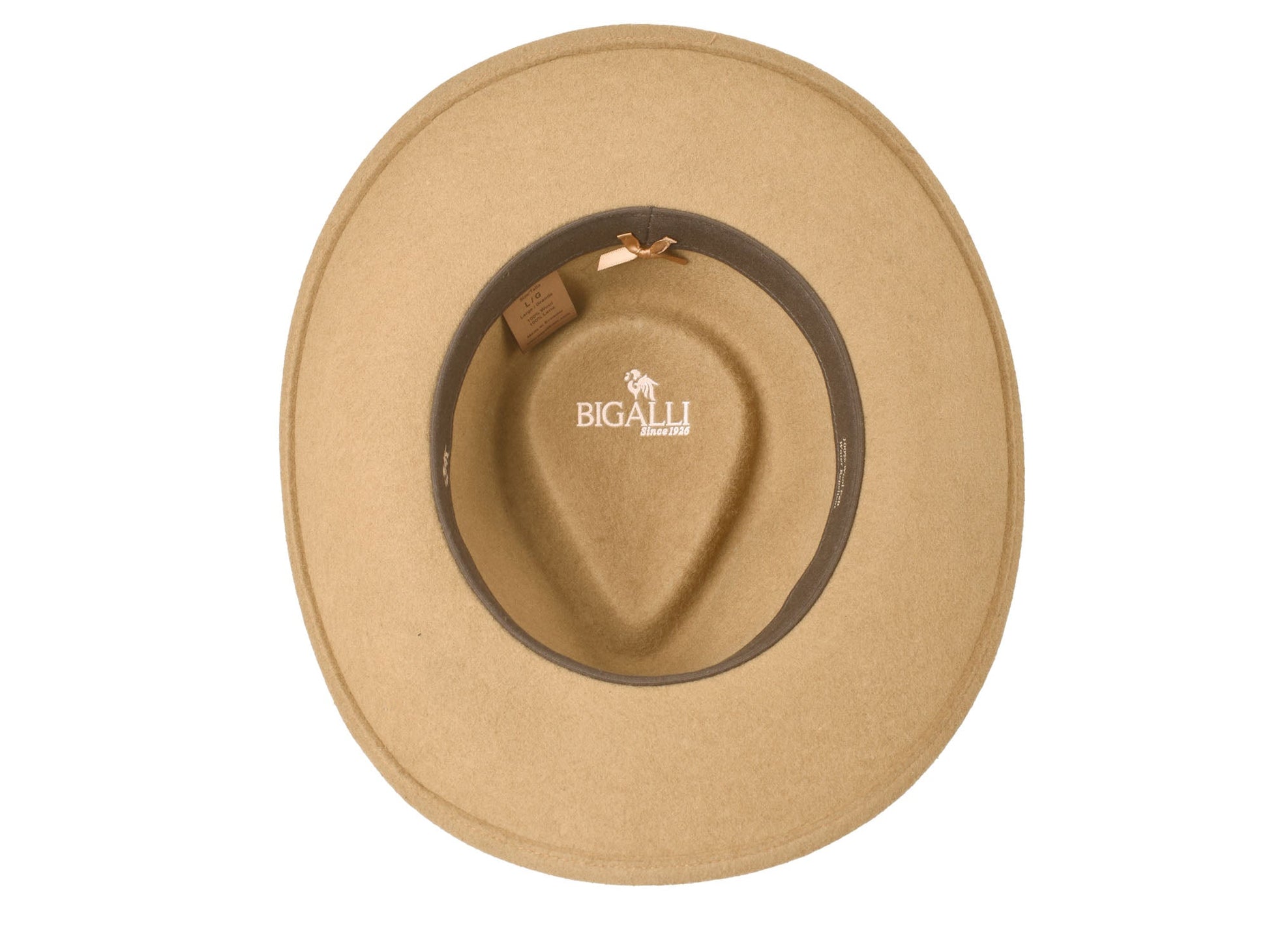 Wool Felt Hat Regal elegant men’s dress hat by Bigalli