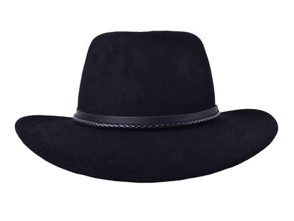 Wool Felt Hat Regal wide brim fedora classic style