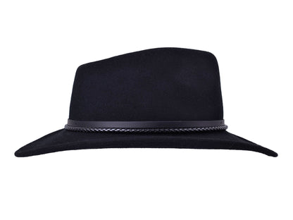 Wool Felt Hat Regal wide brim fedora classic style
