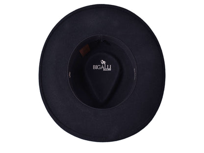 Wool Felt Hat Regal elegant men’s dress hat by Bigalli