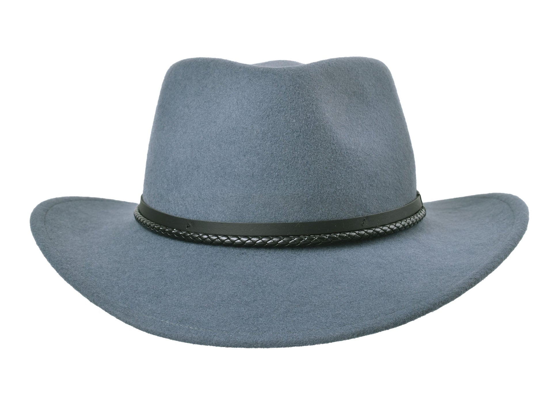 Wool Felt Hat Regal, Blue Stone Wool / M / 100% Wool Felt Wool Felt Hat Regal, Blue Stone Wool / M / 100% Wool Felt