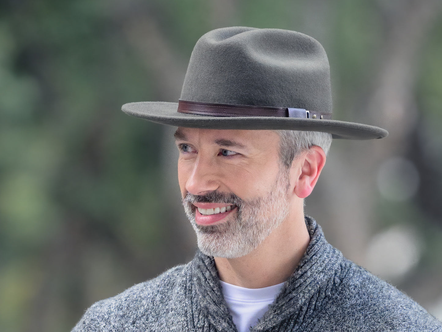 Wool Felt Hat Terra Moss