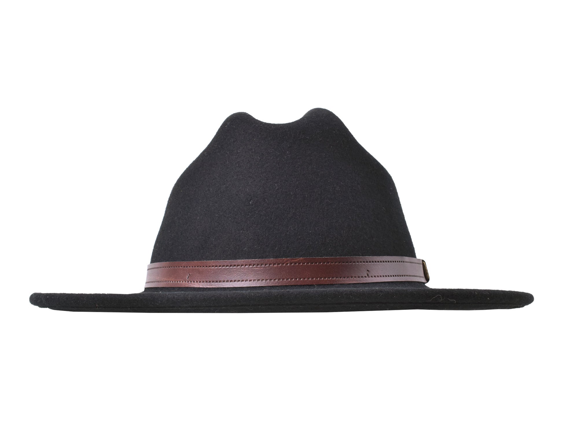 Wool Felt Hat Terra Black