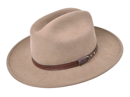 Wool Felt Hat Terra Khaki