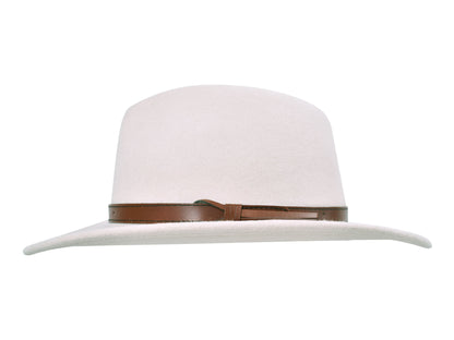 Wool Felt Outdoor Hat Merino Livorno crushable UV protection