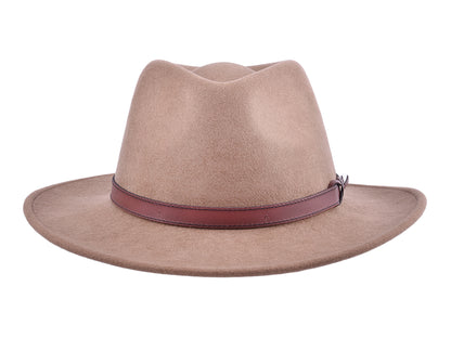 Wool Felt Outdoor Hat Merino Livorno water-repellent adventure hat