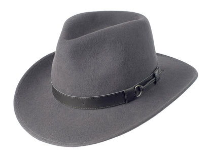 Wool Felt Outdoor Hat Merino Outback crushable UV protection