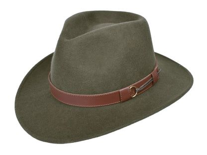 Wool Felt Outdoor Hat Merino Outback adventure style