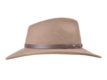 Wool Outdoor Hat Merino Llano water-repellent wide brim